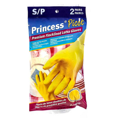 PRINCESS RUBBER GLOVE [2 PK]