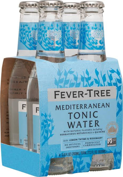 FEVER TREE MEDITERRANEAN TONIC [4 x200M]