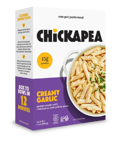 CHICKPEA CREAMY GARLIC PASTA [198 g]