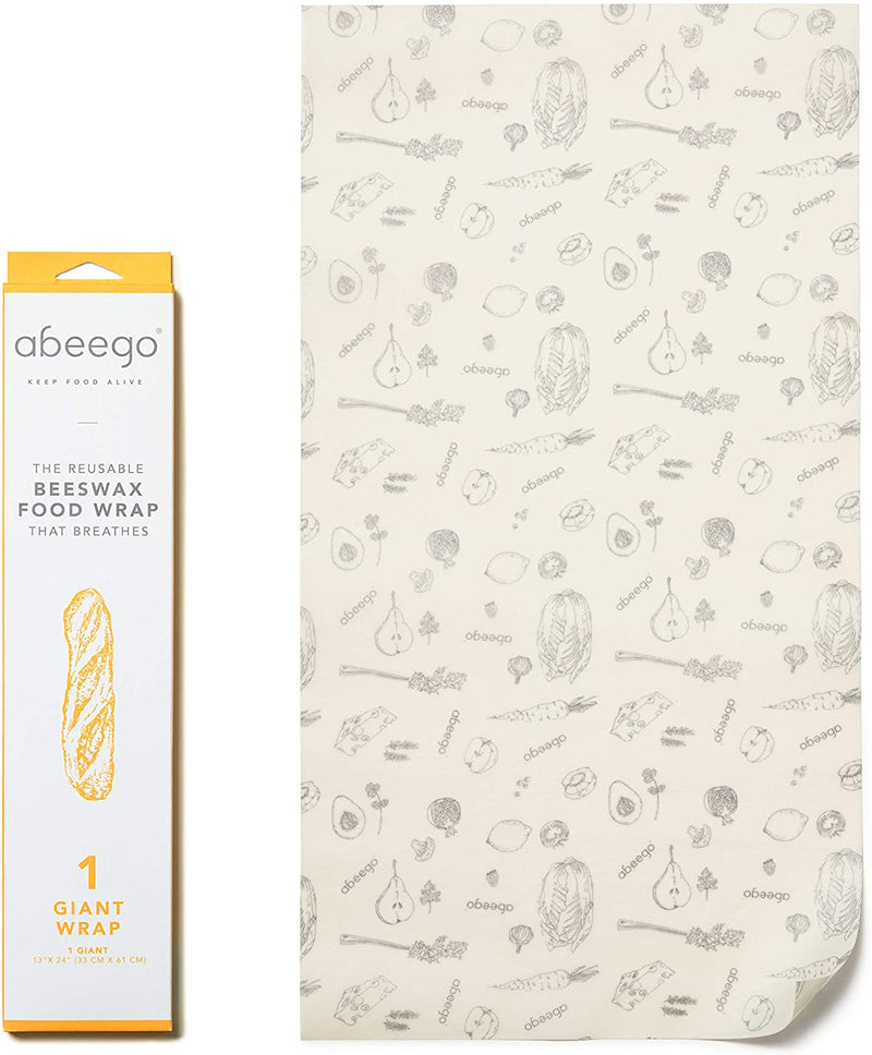 ABEEGO BEESWAX FOOD WRAP Large, 1 ea