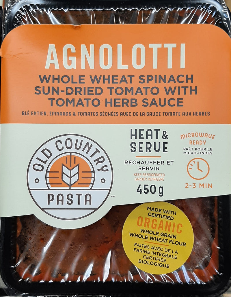 OC SPINACH & TOMATO AGNOLOTTI [450 G]