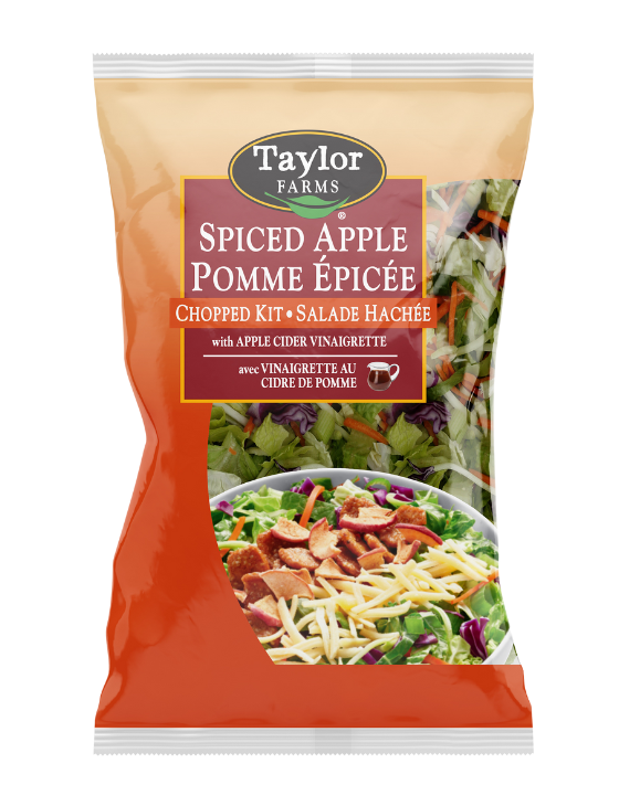 TAYLOR FARM CHOPPED KIT Spiced Apple, 328 G