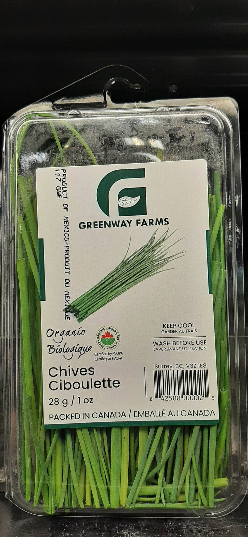 ORG CHIVES [28 g]