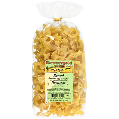 HAUSMACHER BROAD EGG NOODLE [500 G]