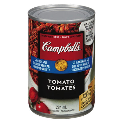 CAMPBELL LESS SALT TOMATO SOUP [284 ML]