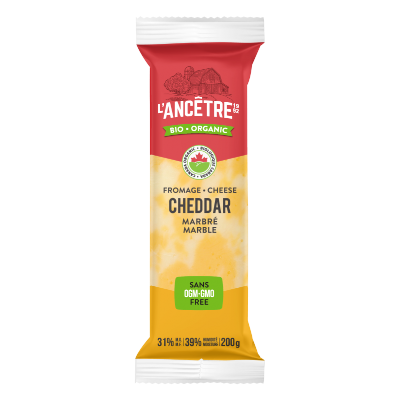 LANCETRE ORG MARBLE CHEDDAR [325 G]