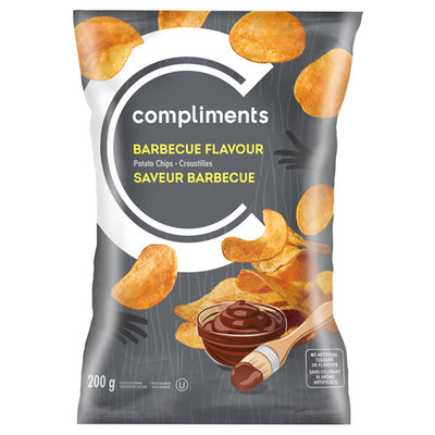 COMPLIMENTS BBQ CHIPS [200 g]