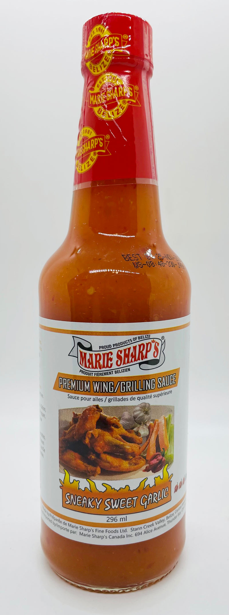MARIE SHARP'S WING & GRILLING SAUCE Sneaky Sweet Garlic, 296ml