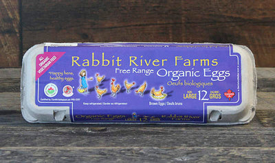 RABBIT RIVER ORG XL EGGS [1 DOZ]