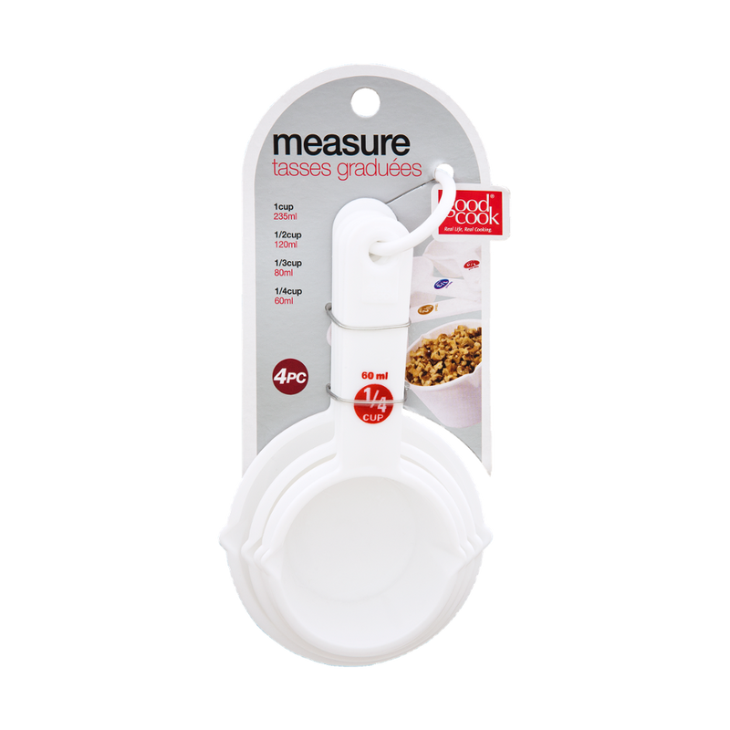 GOOD COOK 4PCE MEASURING CUP [4 PCE]