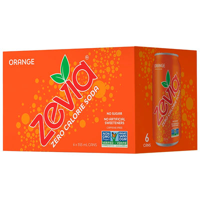 ZEVIA ORANGE SODA [6 X355M]
