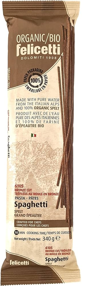 FELICETTI ORG SPELT SPAGHETTI [340 G]