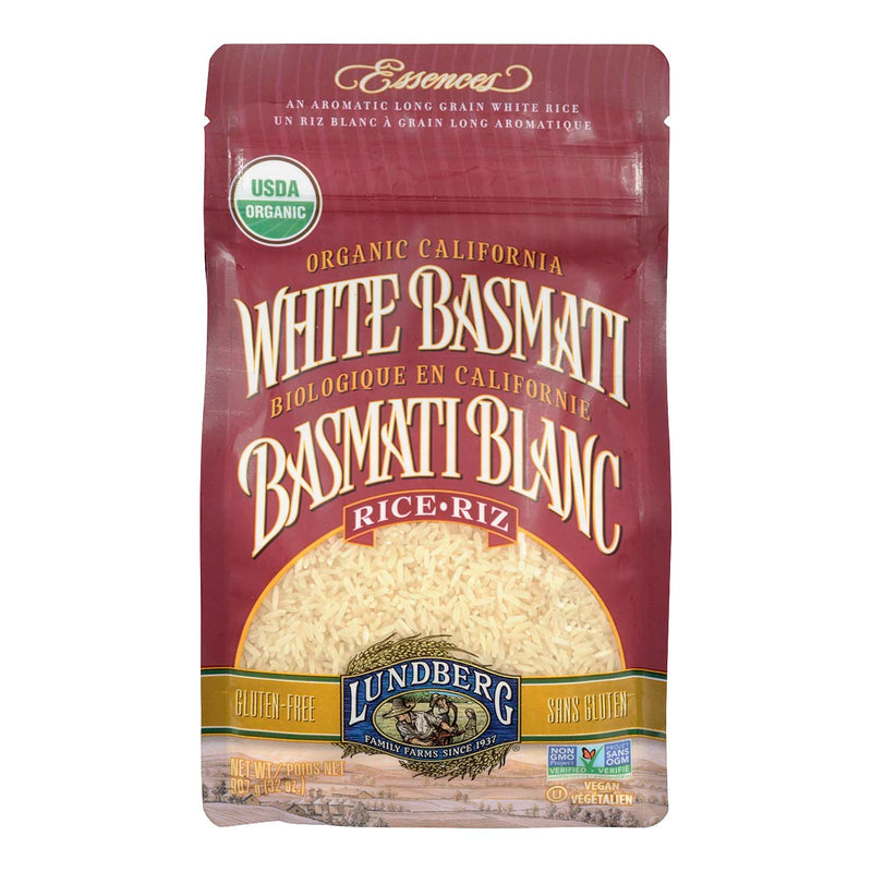 LUNDBRG ORG WHITE BASMATI RICE [907 G]