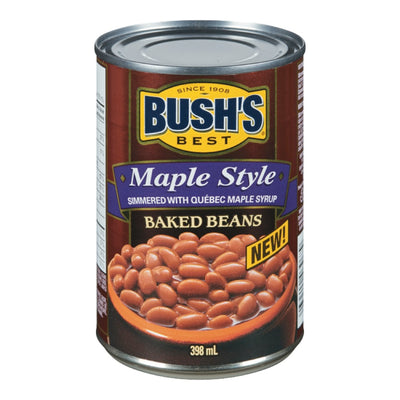 BUSHS BEST BEANS MAPLE [398 ml]