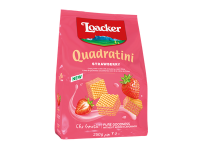 LOAKER QUADRATINI STRAWBERRY [250 G]