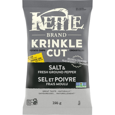 KETTLE KRINKLE S & P CHIPS [198 G]