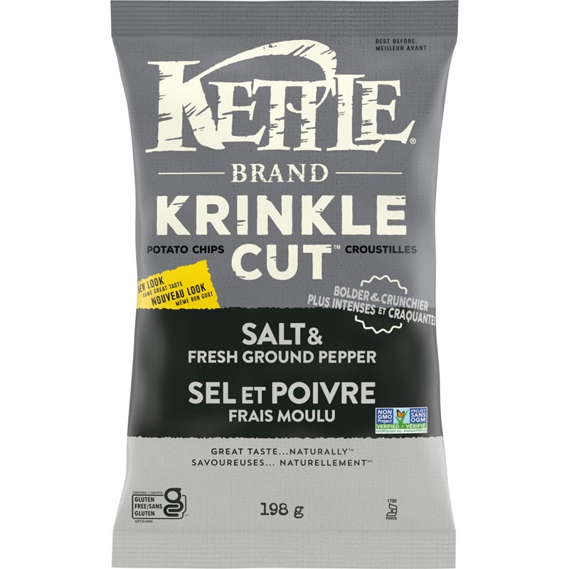 KETTLE KRINKLE S & P CHIPS [198 G]