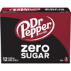 DR PEPPER ZERO SUGAR [12 PK+DE]