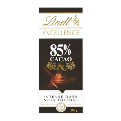 LINDT BAR 85%  COCOA [100 G]