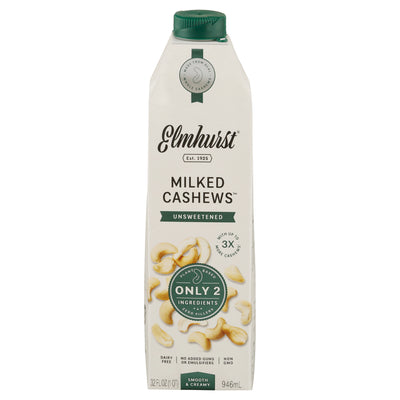 ELMHURST MILKED CASHEW UNSWEET [946 ML]