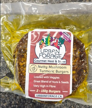 URBAN FORAGE MUSHROOM BURGER [2 pcs]