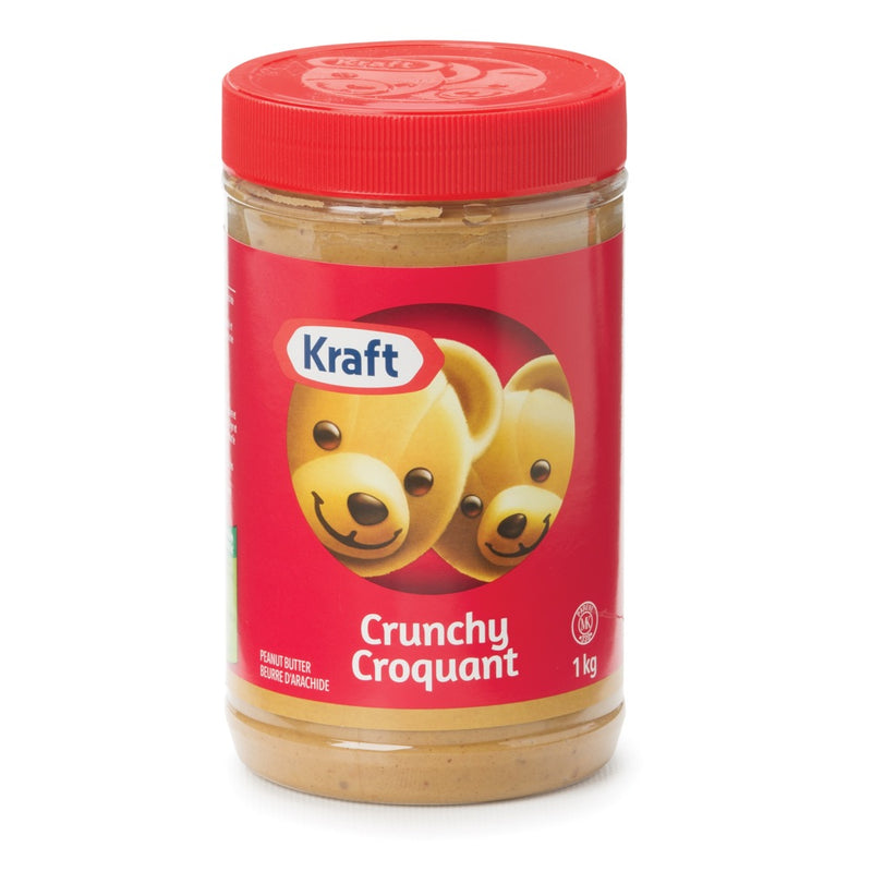 KRAFT CRUNCHY PEANUT BUTTER [1 KG]