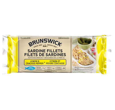 BRUNSWICK SARDINE LEMON PEPP [100 G]