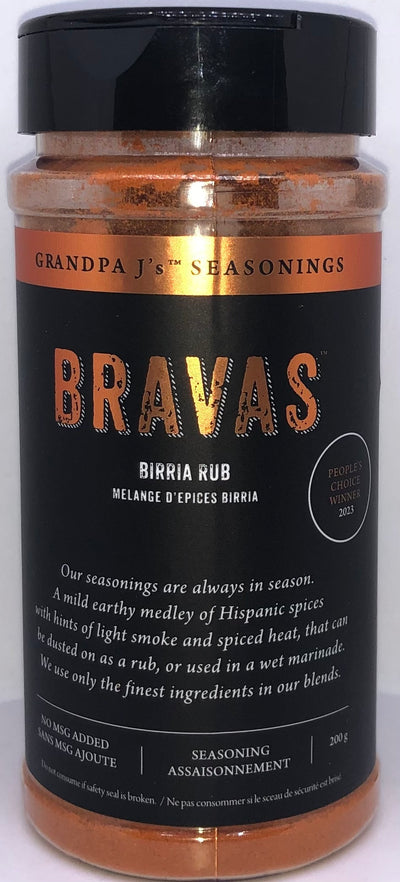 GRANDPA Js BRAVAS BIRRIA RUB [200 G]