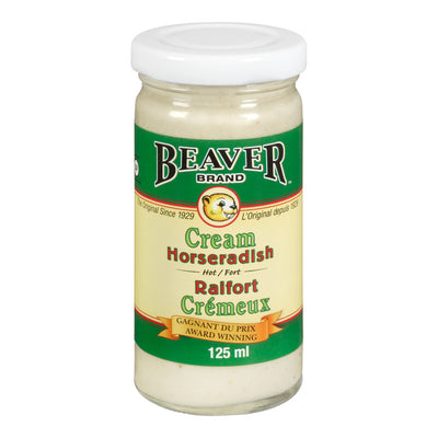 BEAVER CREAMED HORSERADISH [125 ML]