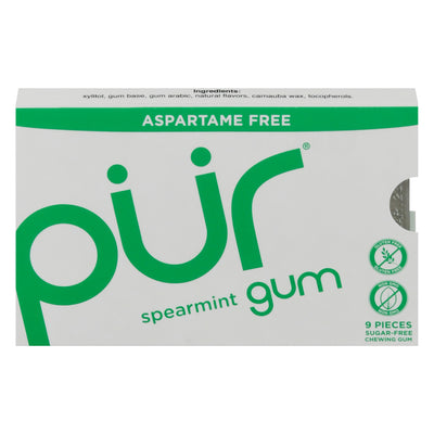 PUR SPEARMINT GUM [9 PACK]