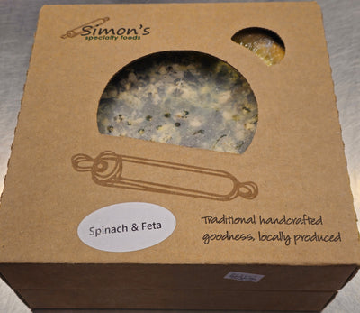 SIMON'S QUICHE Spinach & Feta,  750g