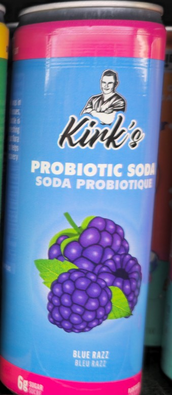 KIRKS SODA BLUE RASPBERRY [355 ML]