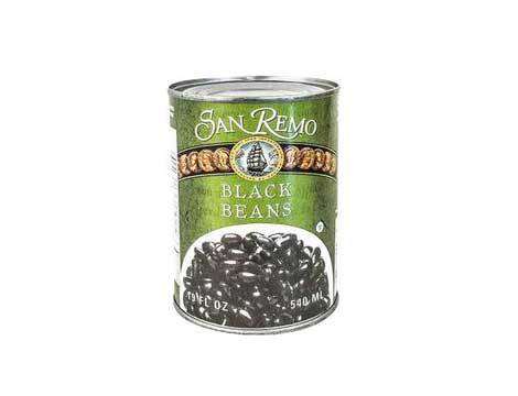 SAN REMO BLACK BEANS [540 ml]