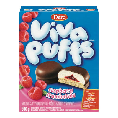 DARE RASPBERRY VIVA PUFFS [300 g]