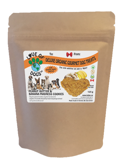 LOVE OF DOGS TREAT PB BANANA [125 g]