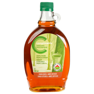 COMPLIMENTS MAPLE SYRUP AMBER [500 ML]