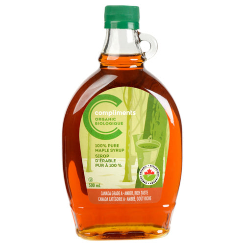 COMPLIMENTS MAPLE SYRUP AMBER [500 ML]