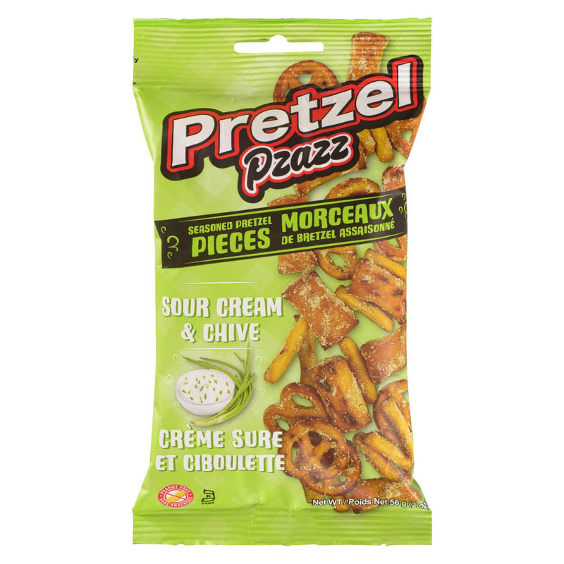 PRETZEL PZAZZ SOUR CREAM CHIVE [56 g]