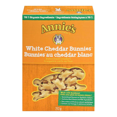 ANNIES WHITE CHEDDAR BUNNIES [213 G]