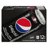 PEPSI MAX ZERO 12 PK CANS [12 PACK]