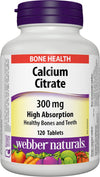 WEBBER CALCIUM CITRATE 300 MG [120 S]