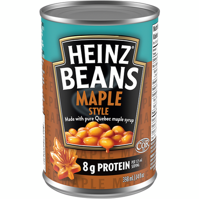 HEINZ MAPLE STYLE BEANS [398 ML]