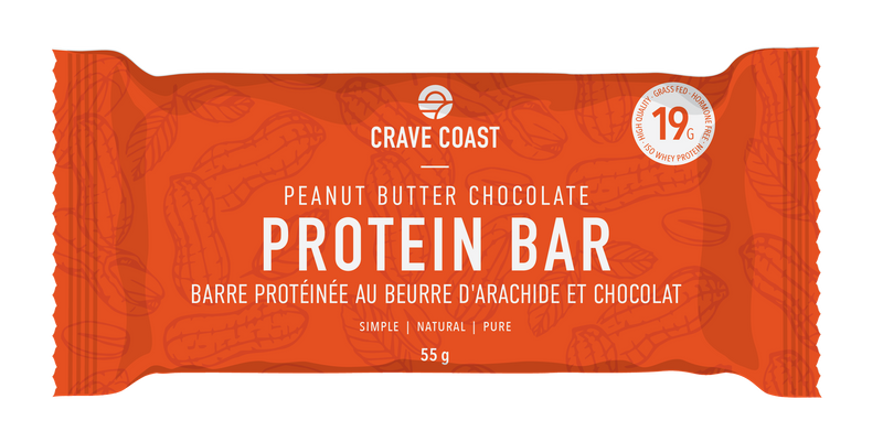 CRAVECOAST PROTEIN BAR PB CHOC [55 G]