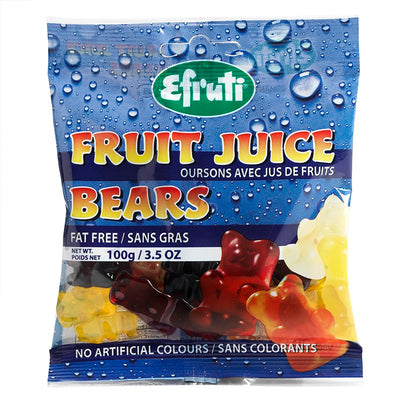 EFRUTI FRUIT GUMMIES ASST [100 G]