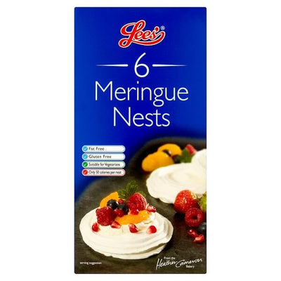 LEES MERINGUE NESTS [6 pkg]