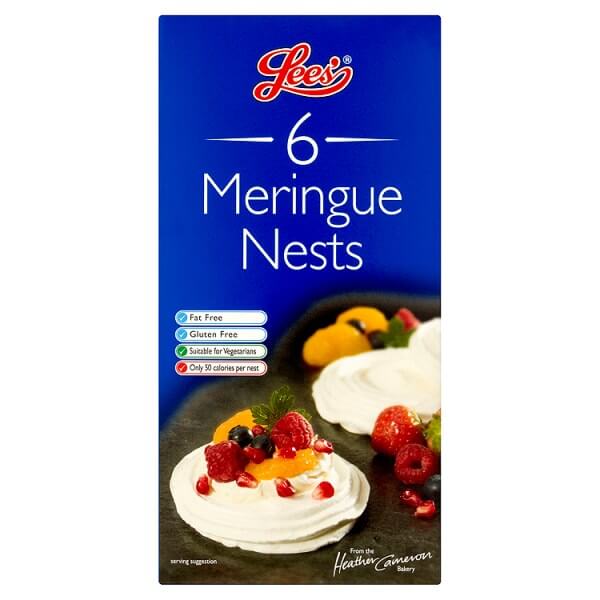 LEES MERINGUE NESTS [6 pkg]
