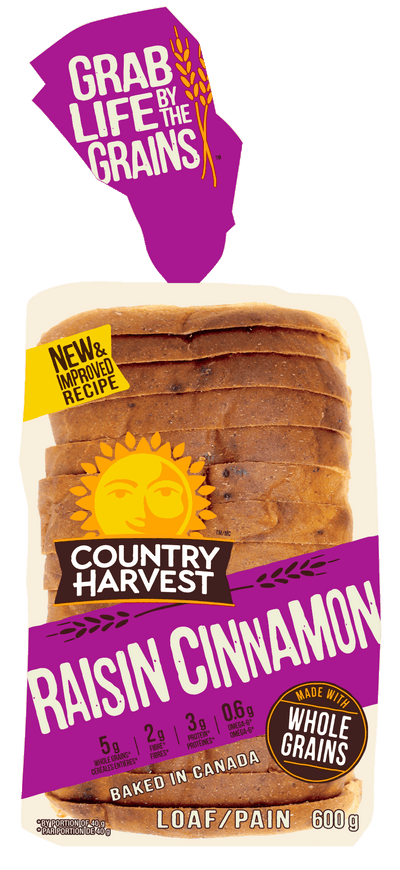 CH CINNAMON RAISIN BREAD [600 G]