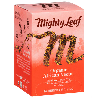MIGHTY LEAF AFRICAN NECTAR TEA [15 BAGS]