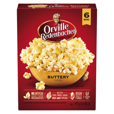 ORVILLE BUTTERY POPCORN [492 G]