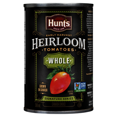 HUNTS HEIRLOOM WHOLE TOMATOES [398 ML]